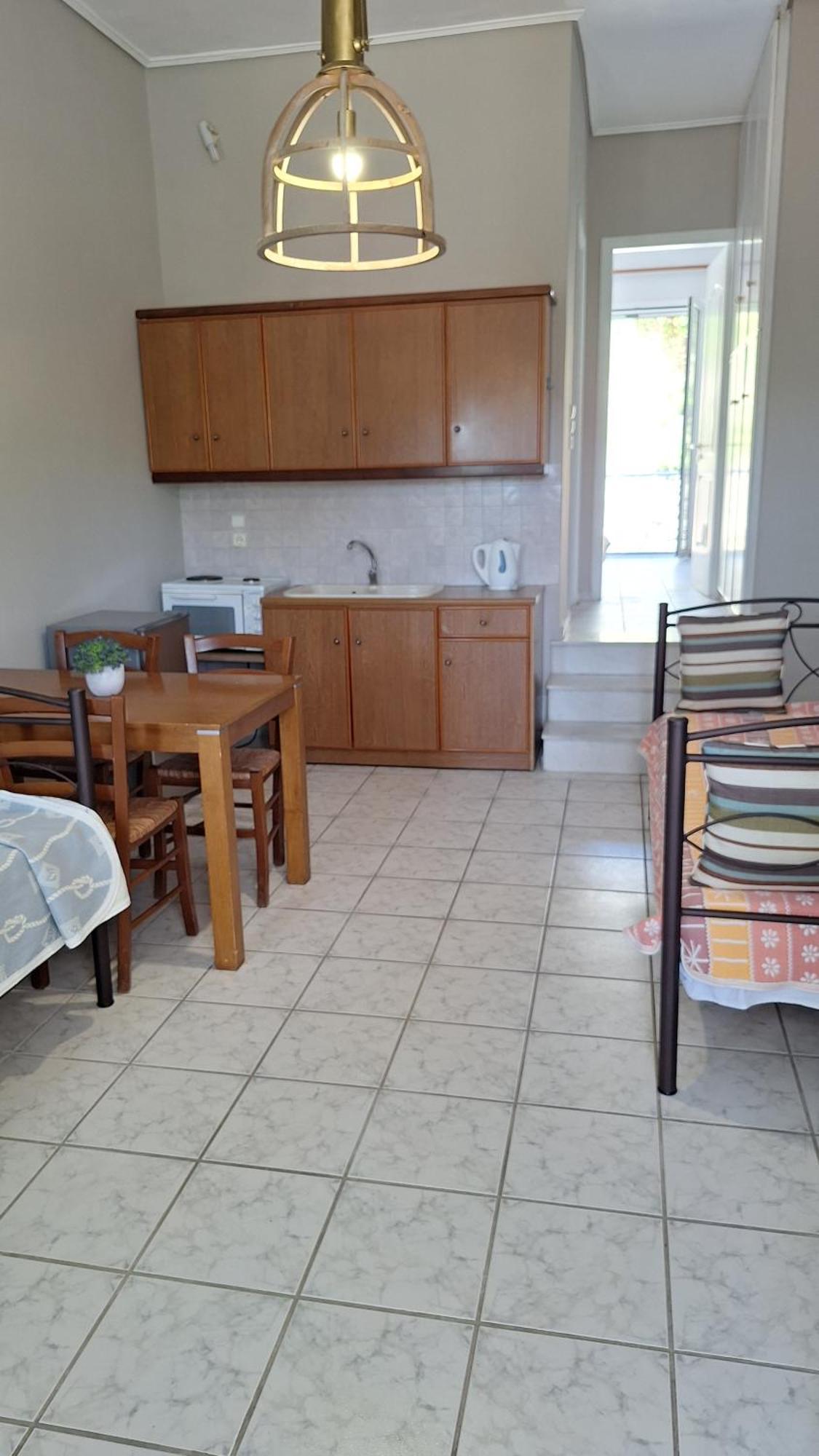 Fotini Apartments Paralia Agias Foteinis Bagian luar foto