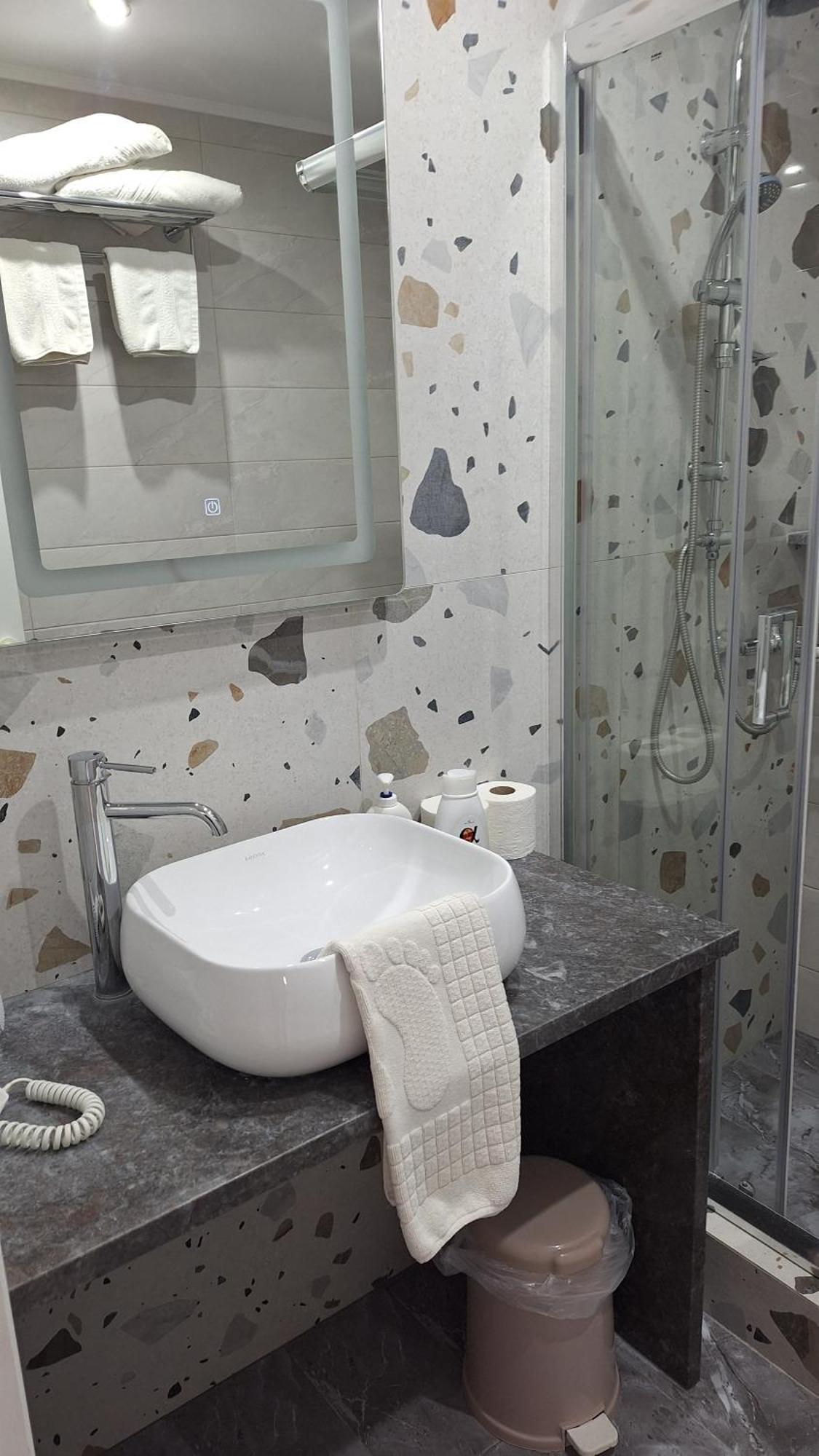 Fotini Apartments Paralia Agias Foteinis Bagian luar foto