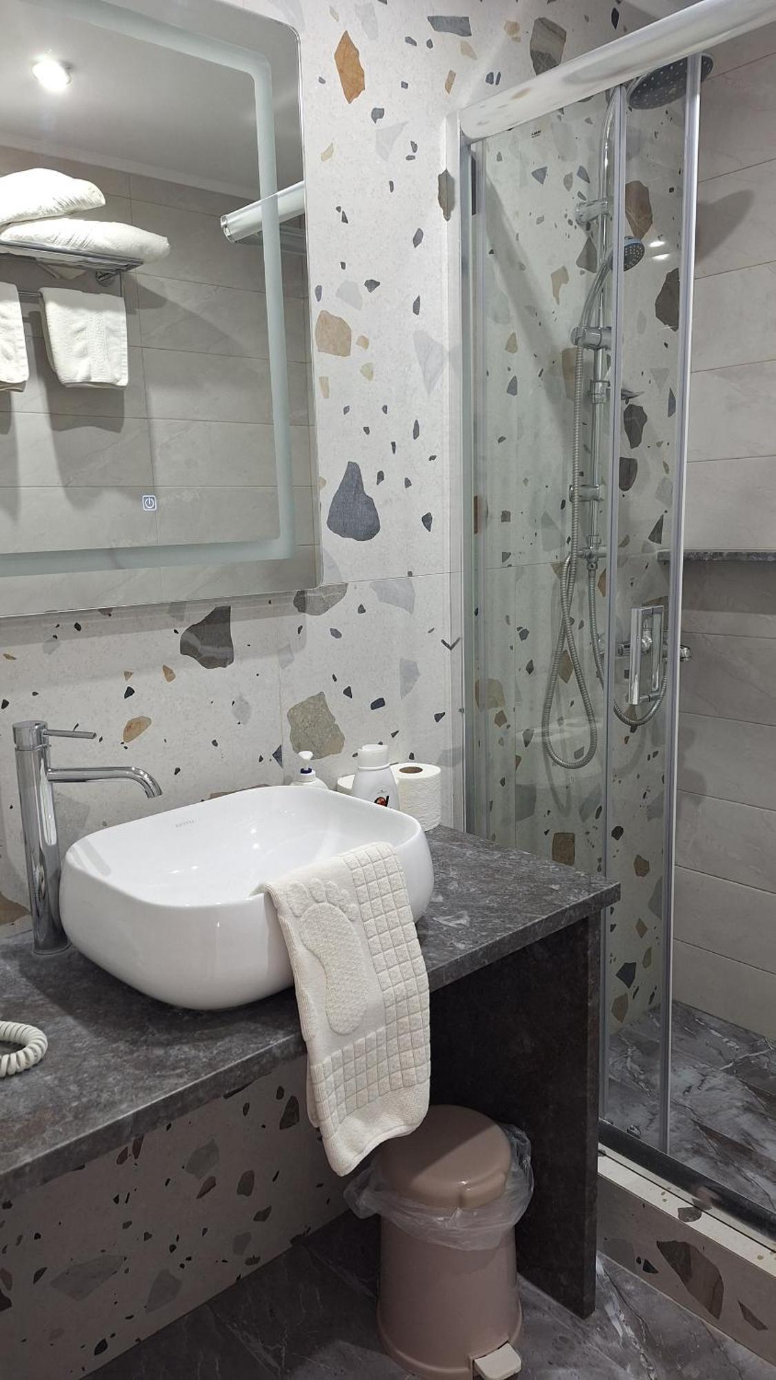 Fotini Apartments Paralia Agias Foteinis Bagian luar foto