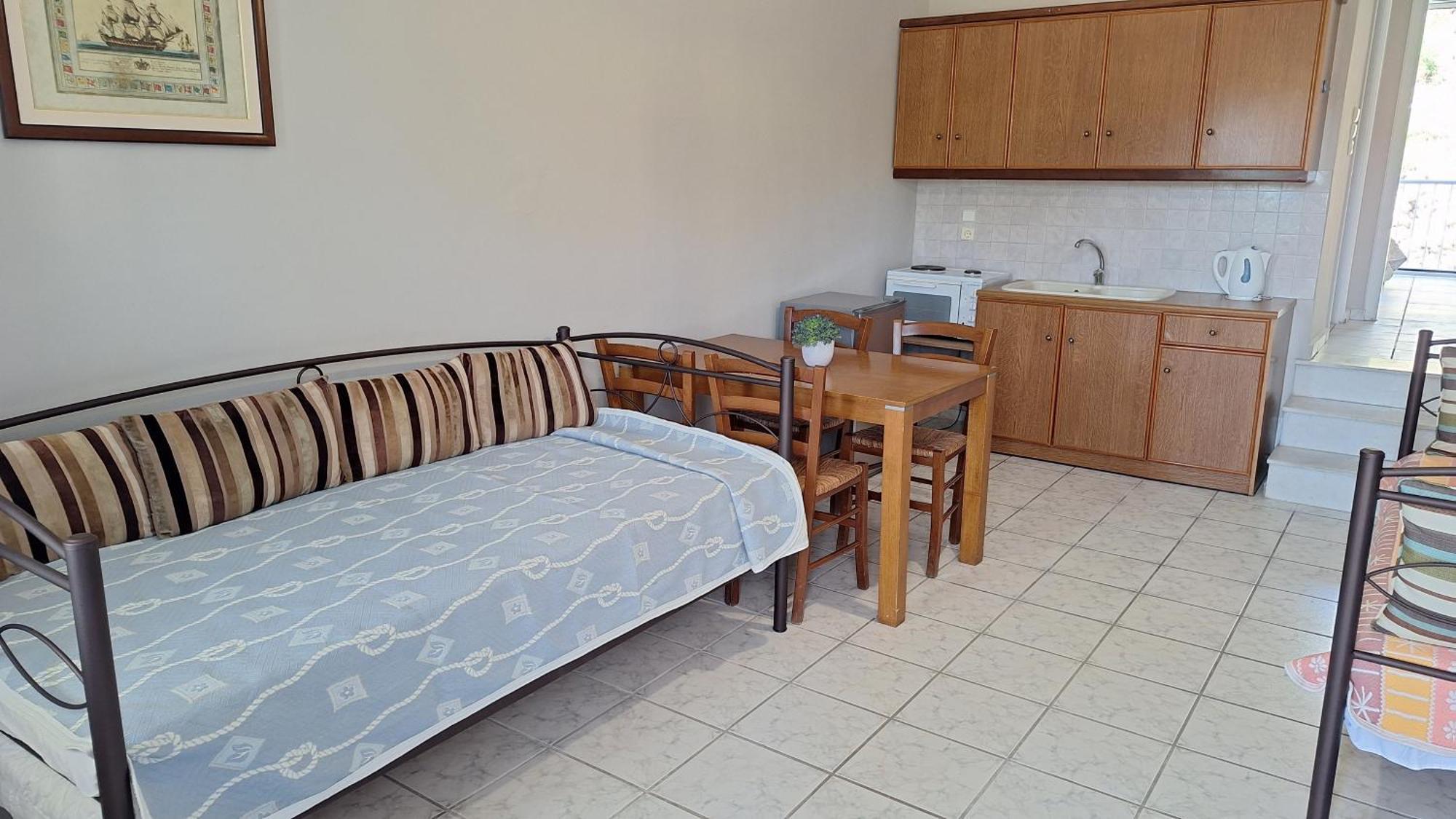 Fotini Apartments Paralia Agias Foteinis Bagian luar foto