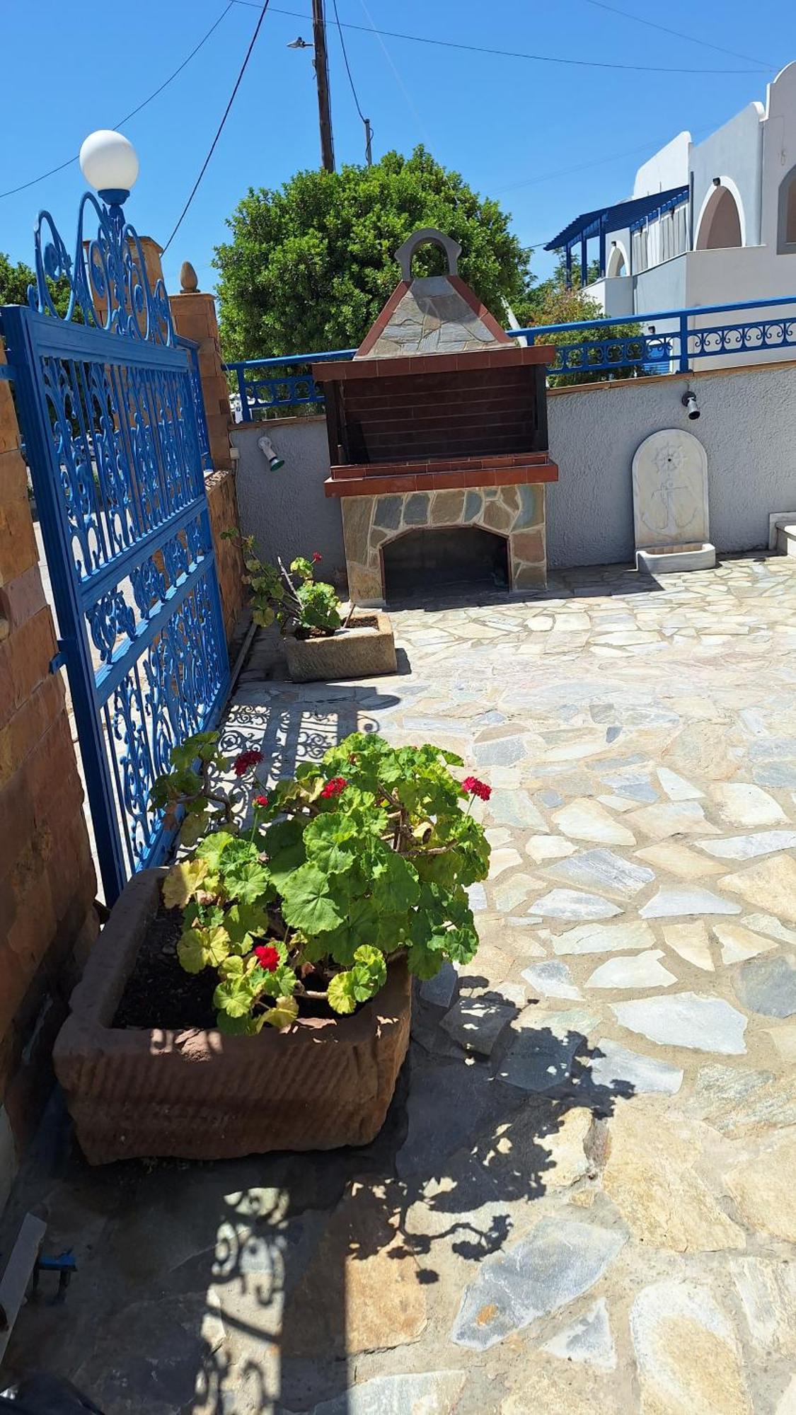 Fotini Apartments Paralia Agias Foteinis Bagian luar foto