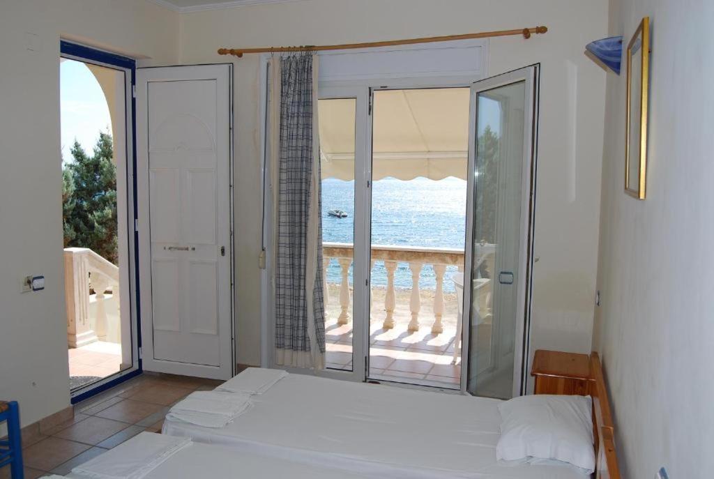 Fotini Apartments Paralia Agias Foteinis Bagian luar foto