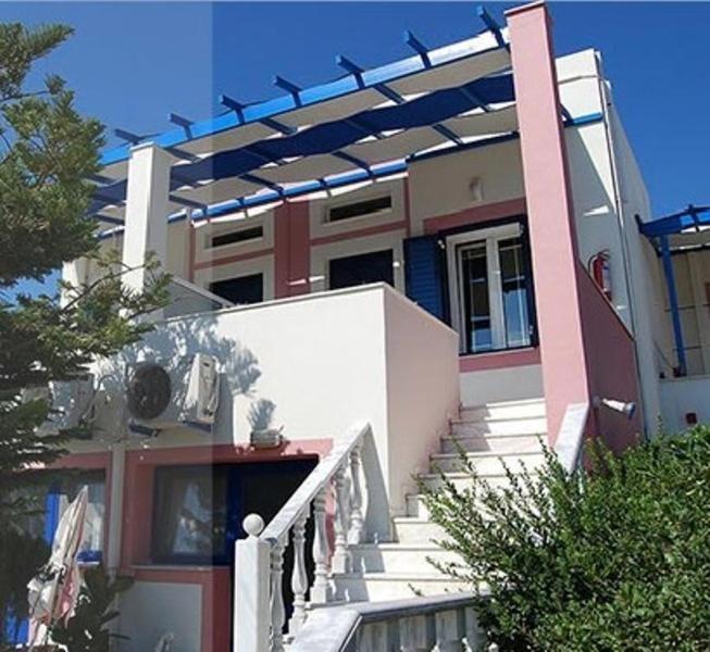 Fotini Apartments Paralia Agias Foteinis Bagian luar foto