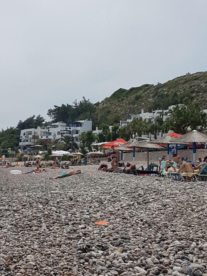 Fotini Apartments Paralia Agias Foteinis Bagian luar foto